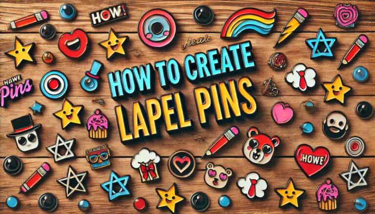 how to create lapel pins